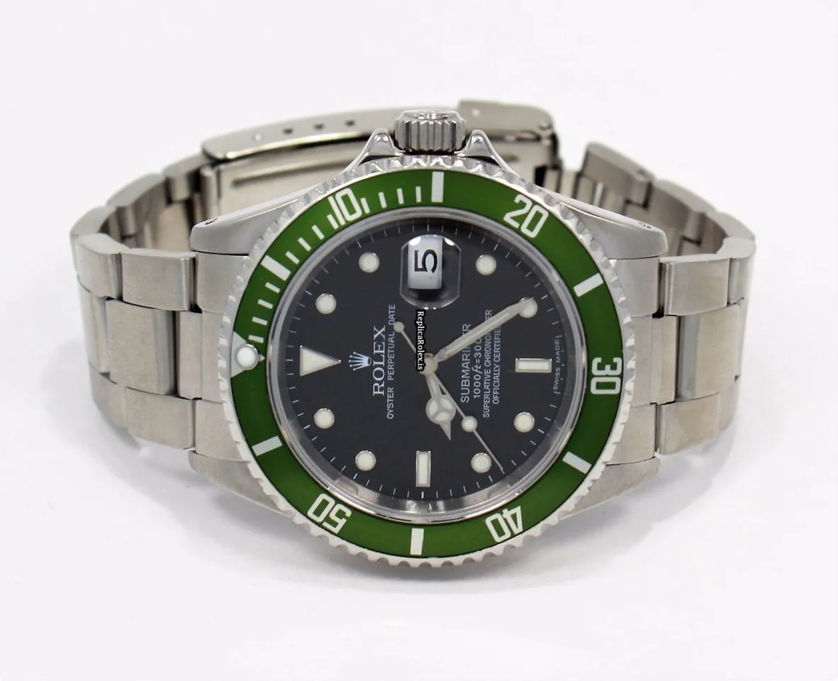 Reliable Replicas Rolex Submariner Date 16610 Automatic Movement 40mm Steel Case Mens/unisex Watch - Image 7