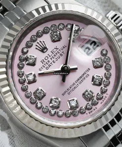 Top Clone Rolex Lady-datejust 69174 Automatic Movement 26mm Steel Case Womens Watch