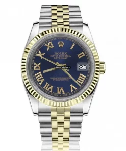 Top Fake Rolex Lady-datejust 69173 Automatic Movement 26mm Gold/steel Case Womens Watch