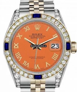 Suitable Copies Rolex Lady-datejust 68273 Automatic Movement 31mm Gold/steel Case Womens Watch