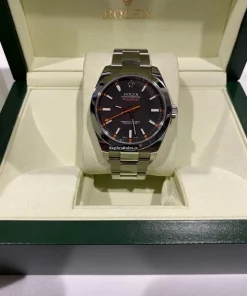 Perfect Replica Rolex Milgauss 116400 Caliber 3131 Automatic Movement 40mm Steel Case Mens/unisex Watch