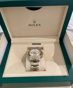 Defect Fakes Rolex Daytona 116503 Caliber 4130 Automatic Movement 40mm Gold/steel Case Mens/unisex Watch