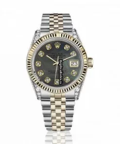 Excellent Fake Rolex Datejust 16013 Automatic Movement 36mm Gold/steel Case Mens/unisex Watch