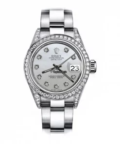 Epic Replica Rolex Oyster Perpetual Lady Date 69160 Automatic Movement 26mm Steel Case Womens Watch