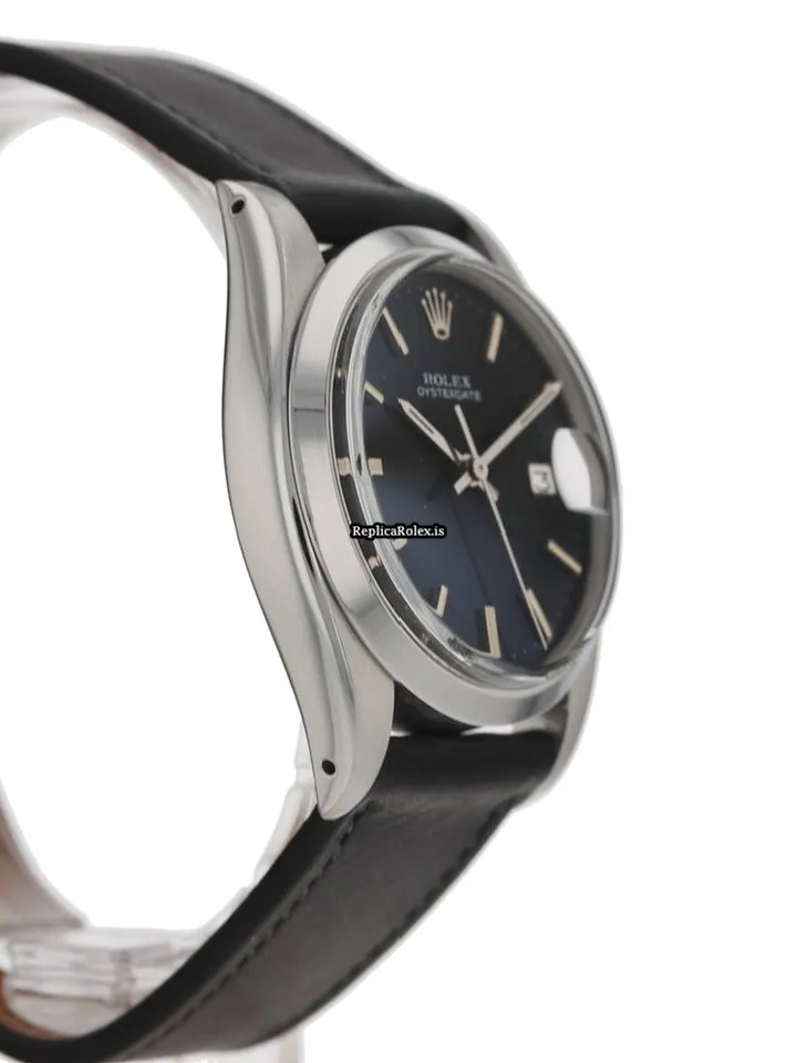 Cool Fake Rolex Oyster Precision 6694 34mm Steel Case Watch - Image 4