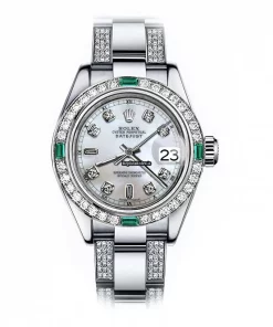 Appealing Fakes Rolex Oyster Perpetual Lady Date 69160 Automatic Movement 26mm Steel Case Womens Watch