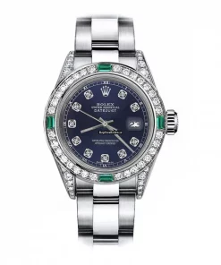 Wonderful Fake Rolex Oyster Perpetual Lady Date 69160 Automatic Movement 26mm Steel Case Womens Watch