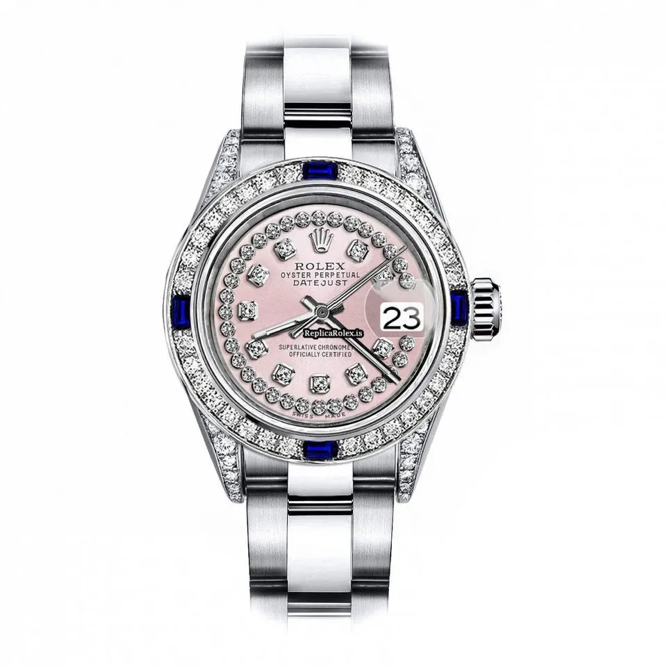 Remarkable Replica Rolex Oyster Perpetual Lady Date 69160 Automatic Movement 26mm Steel Case Womens Watch