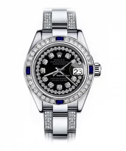 Fantastic Fake Rolex Oyster Perpetual Lady Date 69160 Automatic Movement 26mm Steel Case Womens Watch