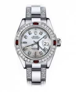 Superior Replicas Rolex Oyster Perpetual Lady Date 69160 Automatic Movement 26mm Steel Case Womens Watch