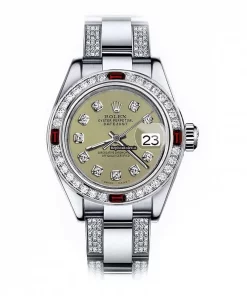 Best Replica Rolex Oyster Perpetual Lady Date 69160 Automatic Movement 26mm Steel Case Womens Watch