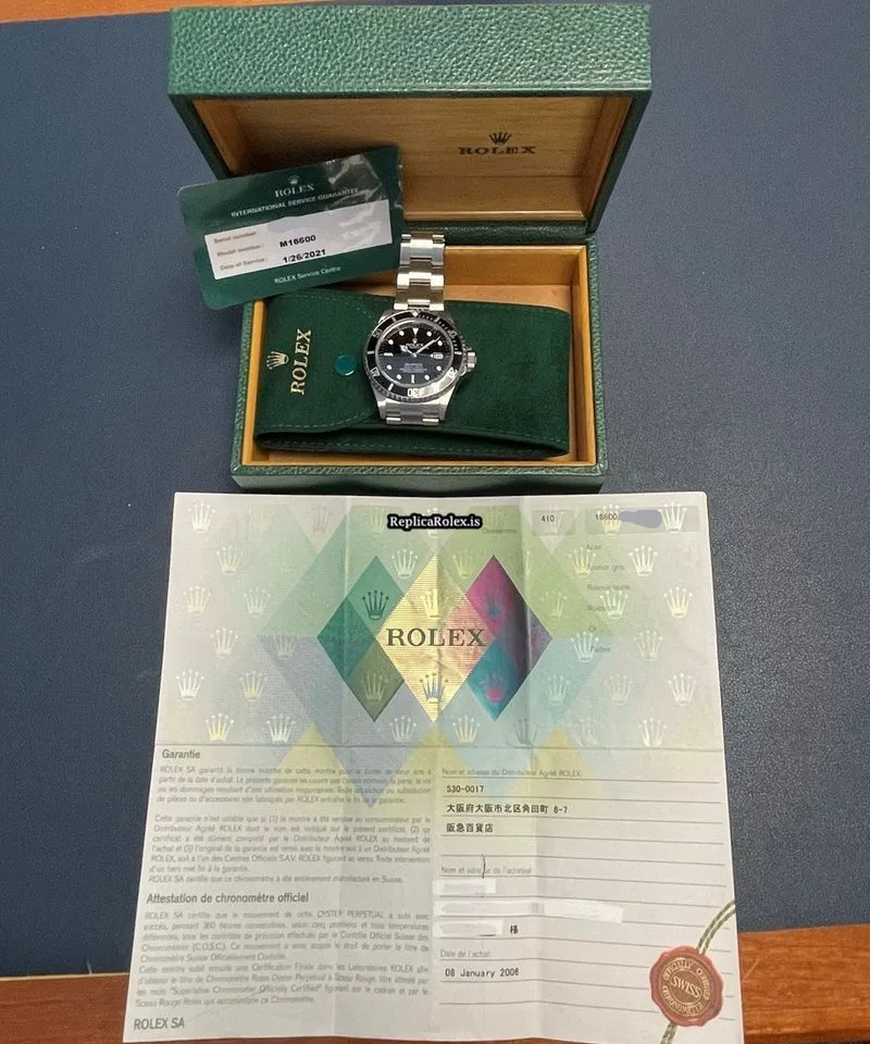 Appealing Fakes Rolex Sea-dweller 4000 16600 Caliber 3135 Automatic Movement 40mm Steel Case Mens/unisex Watch - Image 5