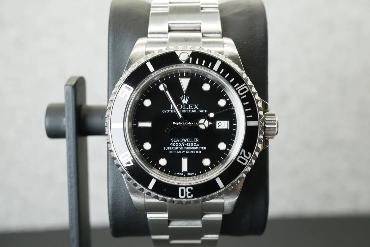Amazing Knockoff Rolex Sea-dweller 4000 16600 Caliber 3135 Automatic Movement 40mm Steel Case Mens/unisex Watch - Image 11