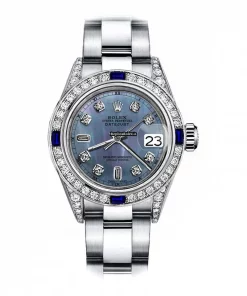 Offering Fakes Rolex Oyster Perpetual Lady Date 69160 Automatic Movement 26mm Steel Case Womens Watch