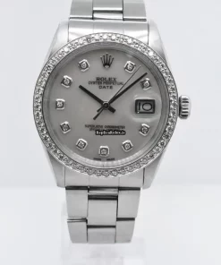 Incredible Replica Rolex Oyster Perpetual Date 1500 Caliber 1570 Automatic Movement 34mm Steel Case Mens/unisex Watch