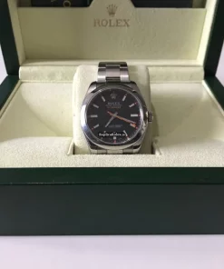 Marvellous Fake Rolex Milgauss 116400 Caliber 3131 Automatic Movement 40mm Steel Case Mens/unisex Watch