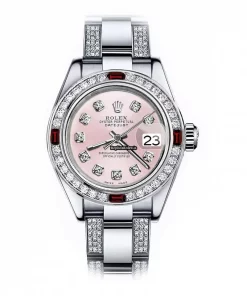 Suitable Replica Rolex Oyster Perpetual Lady Date 69160 Automatic Movement 26mm Steel Case Womens Watch