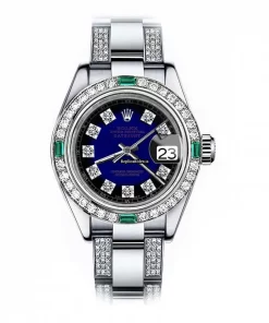 Distinctive Replica Rolex Oyster Perpetual Lady Date 69160 Automatic Movement 26mm Steel Case Womens Watch