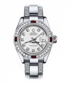 Excellent Fakes Rolex Oyster Perpetual Lady Date 69160 Automatic Movement 26mm Steel Case Womens Watch