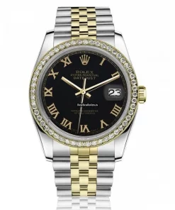 Amazing Copy Rolex Datejust 16013 Automatic Movement 36mm Gold/steel Case Mens/unisex Watch