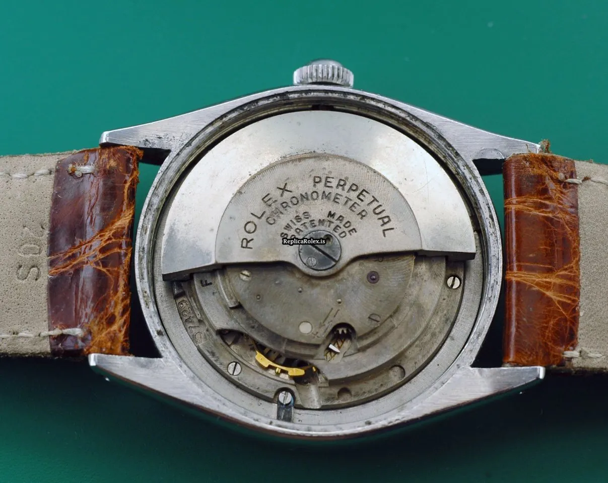 Excellent Replicas Rolex Bubble Back Caliber 645 Automatic Movement 34mm Steel Case Mens/unisex Watch - Image 6