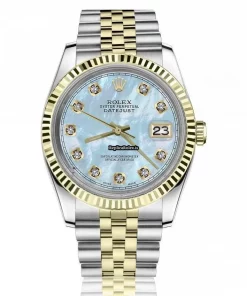 Awesome Replica Rolex Lady-datejust 69173 Automatic Movement 26mm Gold/steel Case Womens Watch