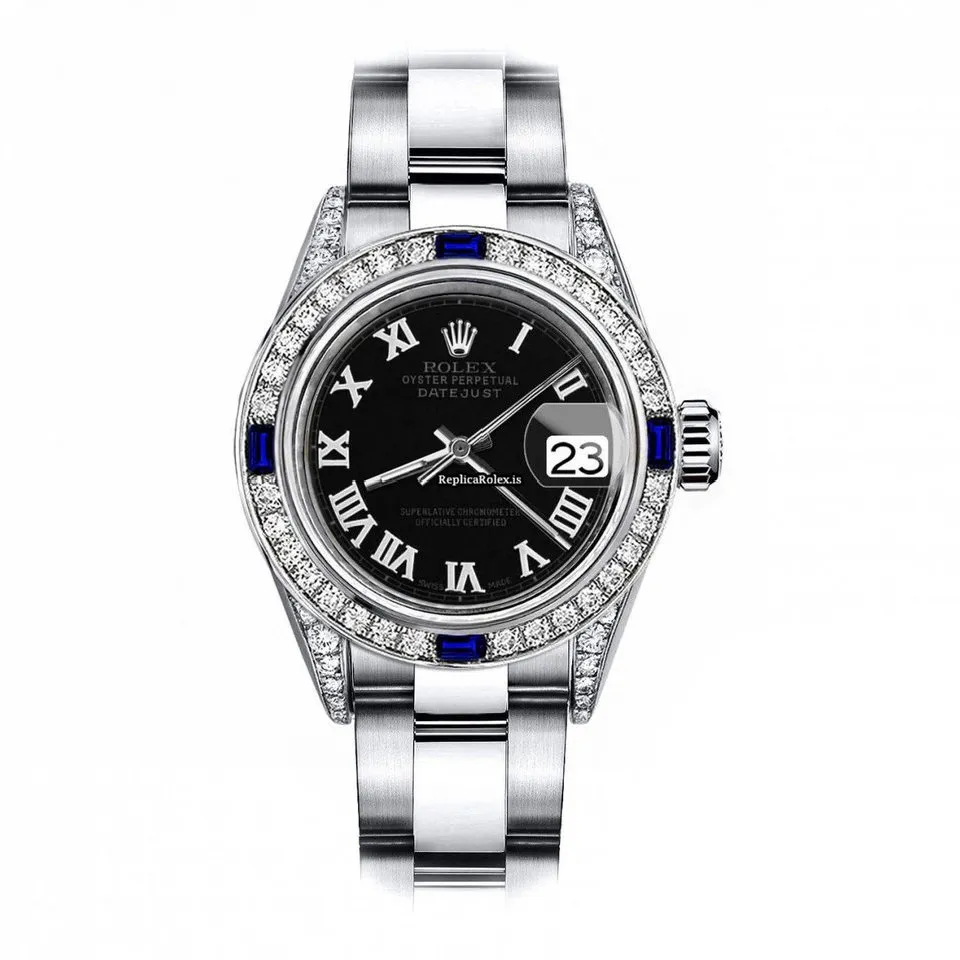 Best Fake Rolex Oyster Perpetual Lady Date 69160 Automatic Movement 26mm Steel Case Womens Watch