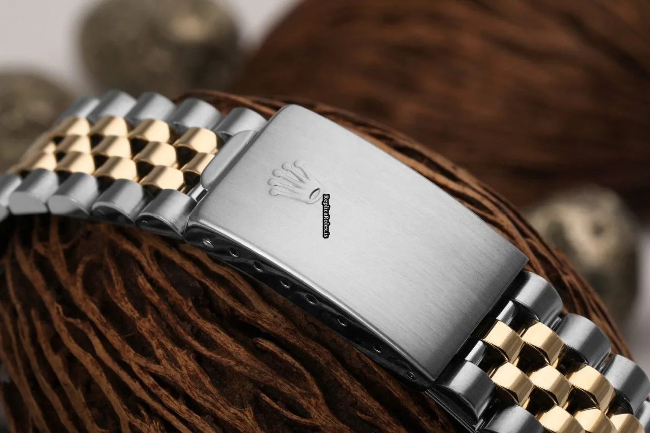 Wonderful Fake Rolex Datejust 16013 Automatic Movement 36mm Gold/steel Case Mens/unisex Watch - Image 8