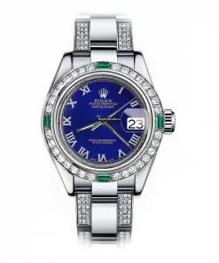 Top Replica Rolex Oyster Perpetual Lady Date 69160 Automatic Movement 26mm Steel Case Womens Watch