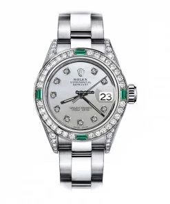 Cheap Replica Rolex Oyster Perpetual Lady Date 69160 Automatic Movement 26mm Steel Case Womens Watch