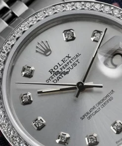 Exquisite Fake Rolex Datejust 16030 Automatic Movement 36mm Steel Case Mens/unisex Watch