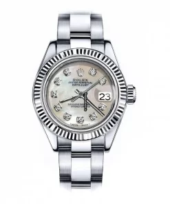 Quality Fake Rolex Lady-datejust 68274 Automatic Movement 26mm Steel Case Womens Watch