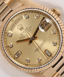 Neat Imitation Rolex Day-date 36 18238 Automatic Movement 36mm Yellow Gold Case Mens/unisex Watch