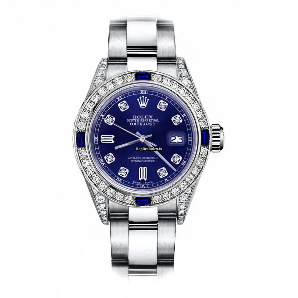 Reliable Replica Rolex Oyster Perpetual Lady Date 69160 Automatic Movement 26mm Steel Case Womens Watch