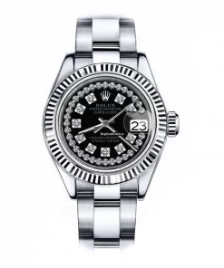 Good Fake Rolex Lady-datejust 68274 Automatic Movement 26mm Steel Case Womens Watch