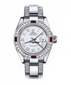 Wonderful Replica Rolex Oyster Perpetual Lady Date 69160 Automatic Movement 26mm Steel Case Womens Watch