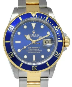 Marvellous Knockoff Rolex Submariner Date 16613 Automatic Movement 40mm Gold/steel Case Mens/unisex Watch