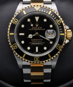 1:1 Replica Rolex Submariner Date 16613 40mm Gold/steel Case Watch