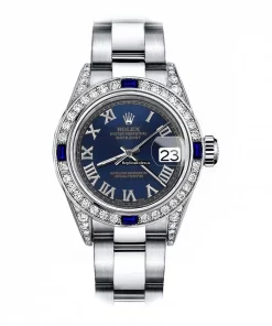 Attractive Replica Rolex Oyster Perpetual Lady Date 69160 Automatic Movement 26mm Steel Case Womens Watch