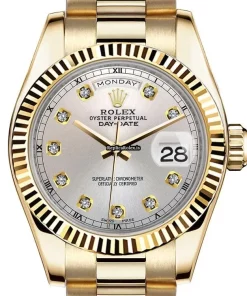 Ideal Imitation Rolex Day-date 36 18038 Automatic Movement Mens/unisex Watch