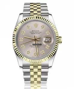 Top Replica Rolex Datejust 16233 Automatic Movement 36mm Gold/steel Case Mens/unisex Watch