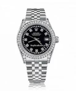 Cheap Replica Rolex Oyster Perpetual Lady Date 69160 Automatic Movement 26mm Steel Case Womens Watch