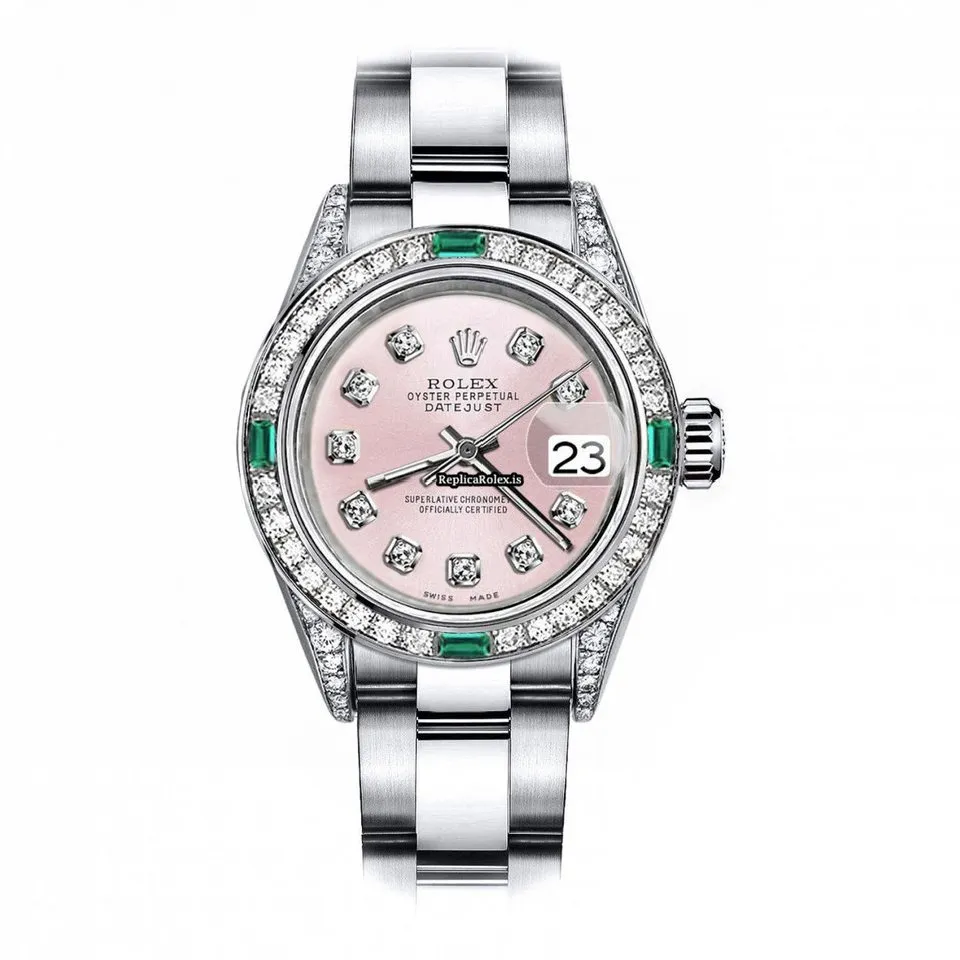 Reliable Fake Rolex Oyster Perpetual Lady Date 69160 Automatic Movement 26mm Steel Case Womens Watch