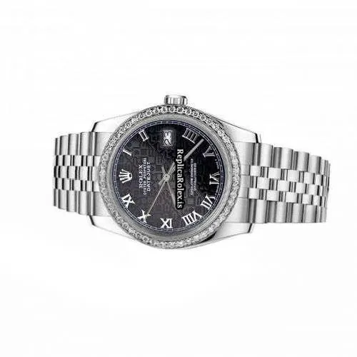 Stylish Replica Rolex Datejust 16030 Automatic Movement 36mm Steel Case Mens/unisex Watch - Image 3