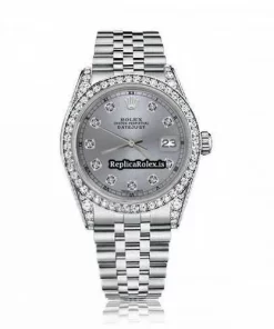 Wholesale Fake Rolex Oyster Perpetual Lady Date 69160 Automatic Movement 26mm Steel Case Womens Watch