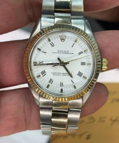 Fabulous Replica Rolex Air King Precision 5500 Caliber 1520 Automatic Movement 34mm Steel Case Mens/unisex Watch