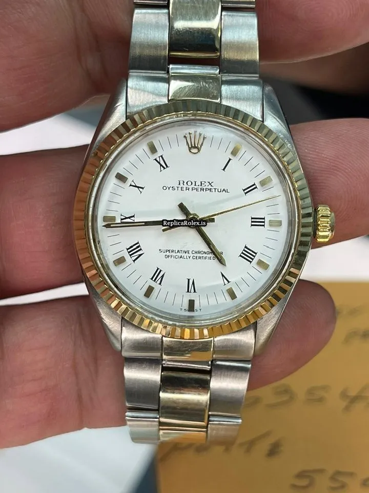 Fabulous Replica Rolex Air King Precision 5500 Caliber 1520 Automatic Movement 34mm Steel Case Mens/unisex Watch