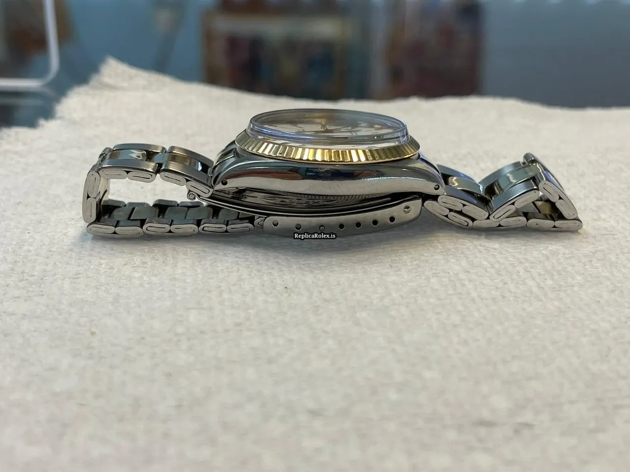 Fabulous Replica Rolex Air King Precision 5500 Caliber 1520 Automatic Movement 34mm Steel Case Mens/unisex Watch - Image 5