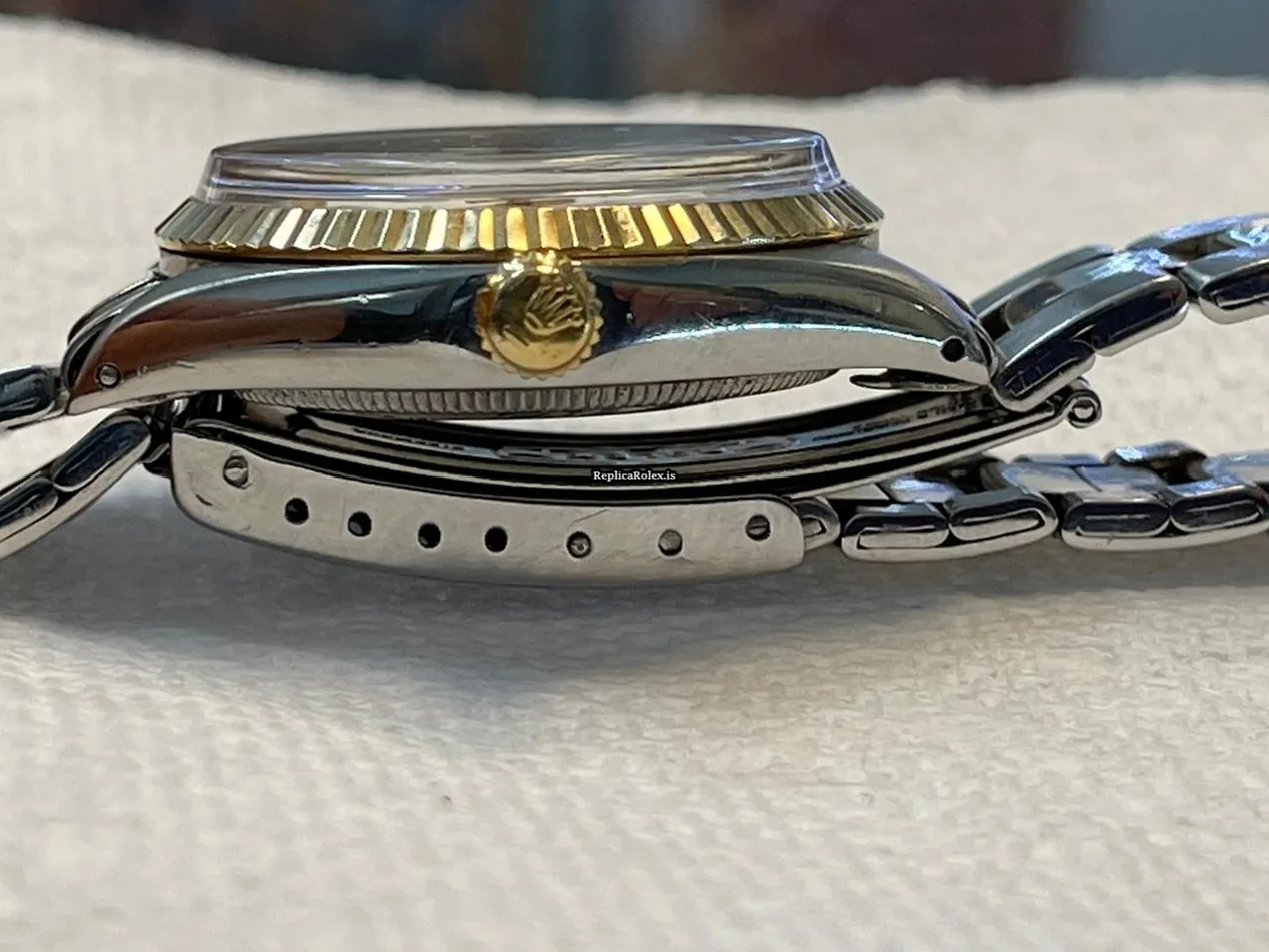 Fabulous Replica Rolex Air King Precision 5500 Caliber 1520 Automatic Movement 34mm Steel Case Mens/unisex Watch - Image 6