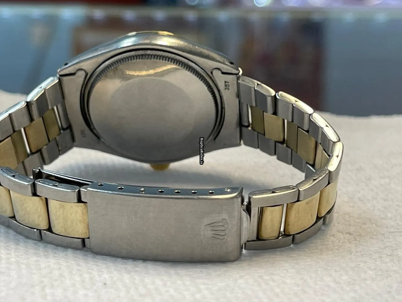 Fabulous Replica Rolex Air King Precision 5500 Caliber 1520 Automatic Movement 34mm Steel Case Mens/unisex Watch - Image 9